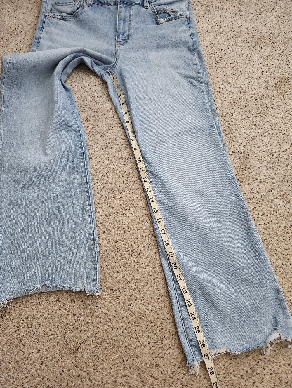 American Eagle Kick Boot Cropped Jeans - Picture 5 of 10